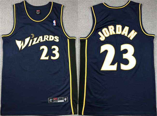 Youth Washington Wizards #23 LeBron James Navy Stitched Basketball Jersey